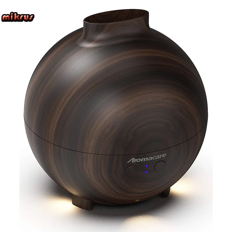 

600ml Ultrasonic Air Humidifier Diffuser for Babyroom Office Aroma Diffuser for Essential Oil with Aromatherapy Air Purification