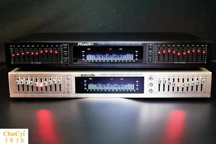Новое поступление EQ665 эквалайзер hifi fever home EQ сбалансированный миксер двойной 10 сегментный стерео тройной Alto регулятор басов