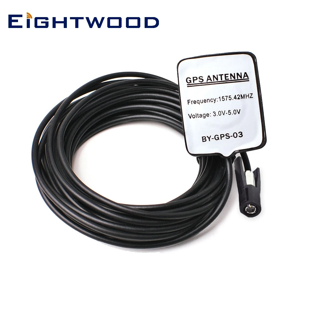 Eightwood Автомобильная пассивная GPS антенна с WICLIC разъемом RF разъем 1575 4 ± 3 МГц м