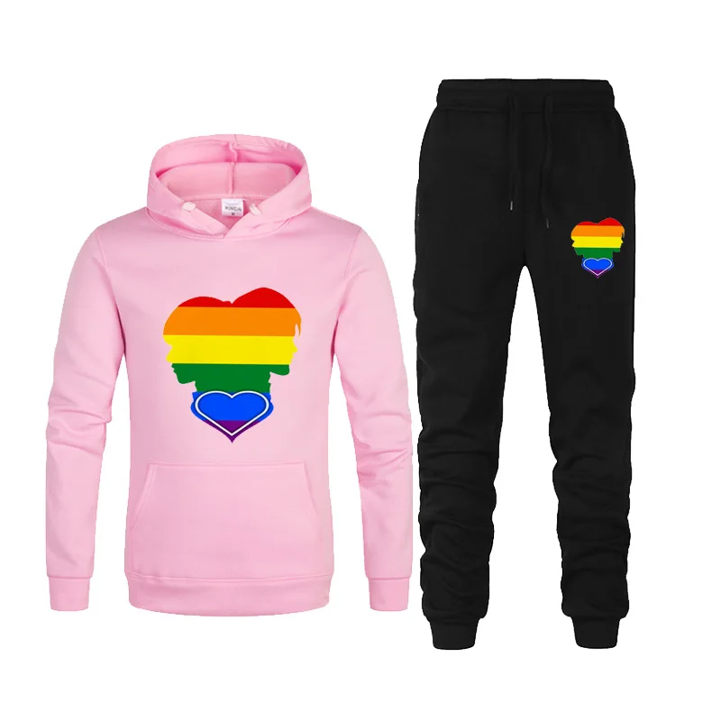 Новинка Брендовые мужские толстовки комплекты для бега мужская спортивная