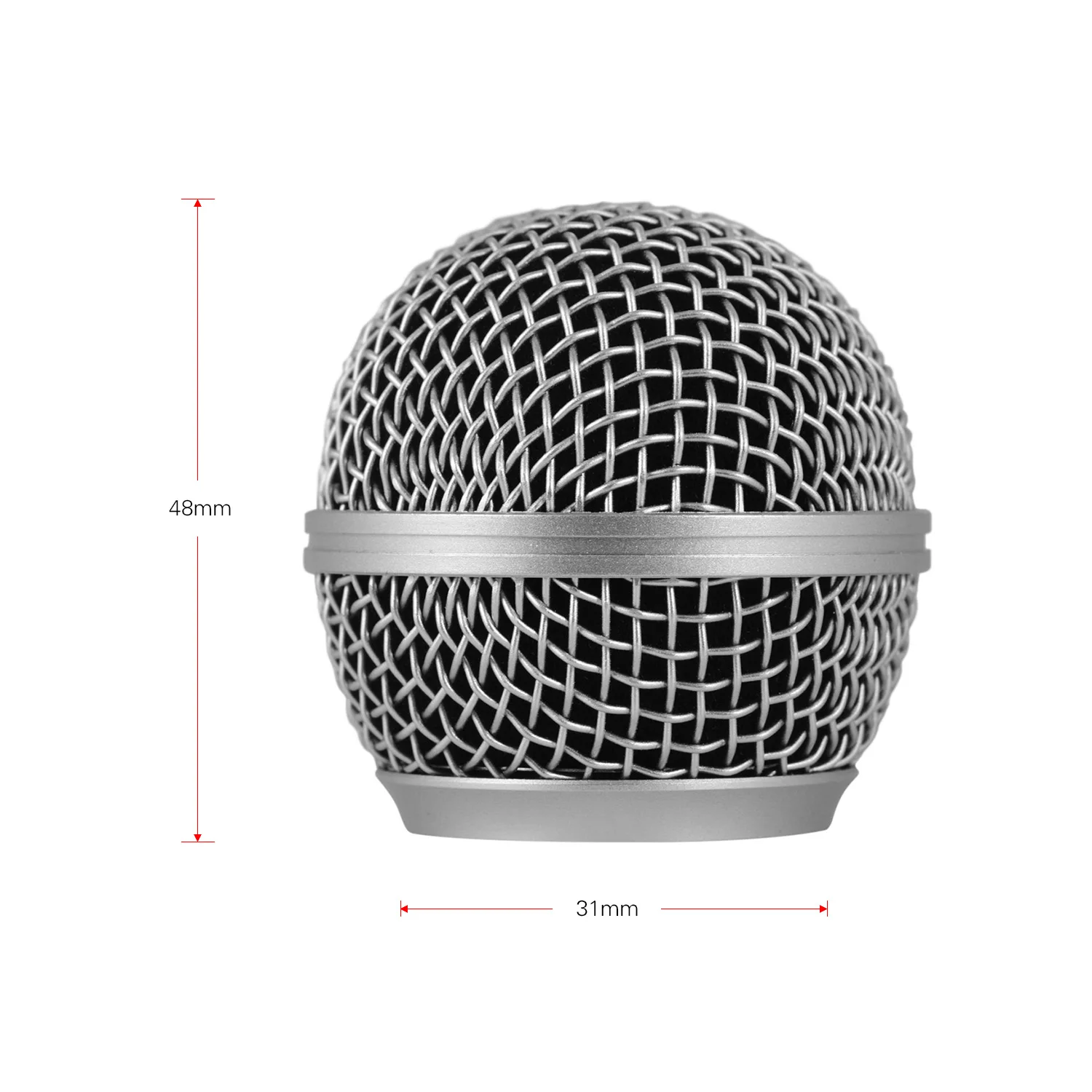 Семейная сменная шаровая Головка микрофона совместимая с микрофонами Shure