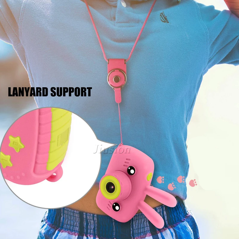 Детская мини камера 1080P Цифровая видеокамера фото для детей 2 дюймовый экран