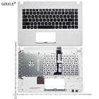 Клавиатура для Asus X450, X450C, X450CA, X450CC, X450CP, X450L, X450LA, E452CP, чехол с подставкой для рук на английском языке, Верхняя Рамка