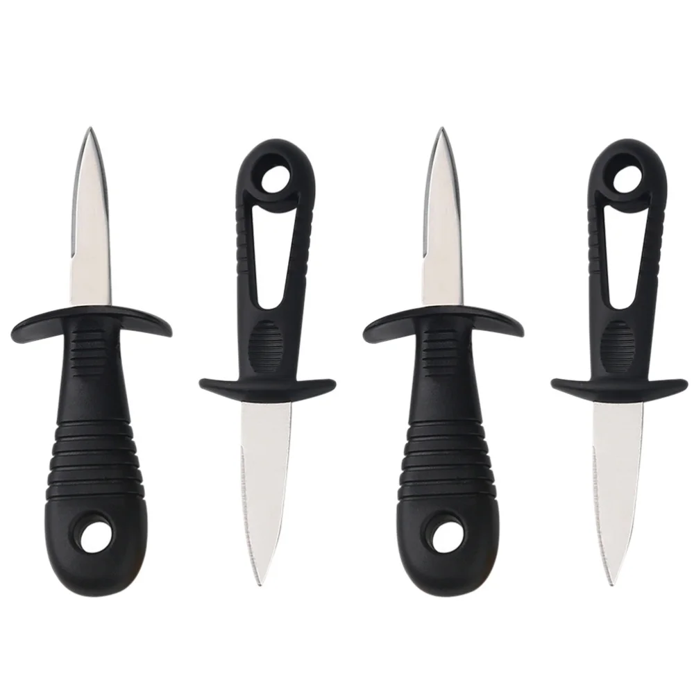 

2 шт. Нержавеющая сталь устриц резак моллюсков открывалка для устриц Shucker инструмент