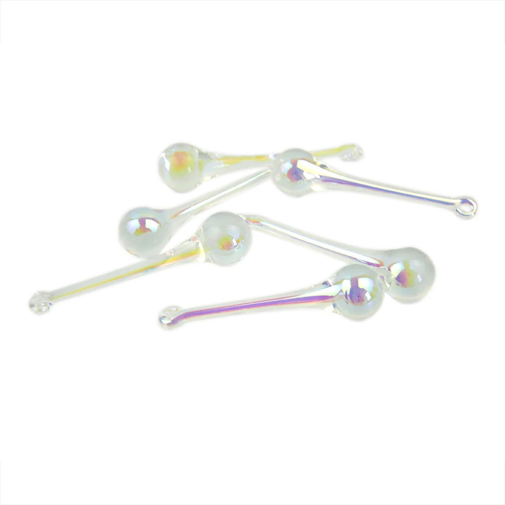 Хрустальная Призма из стекла AB в форме капель дождя современные подвески для