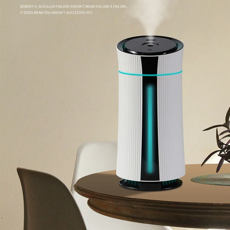

Air Humidifier Home Bedroom Mute USB Humidifier Portable Office Desk Smart Humidifier with Colorful Lights 1150ML