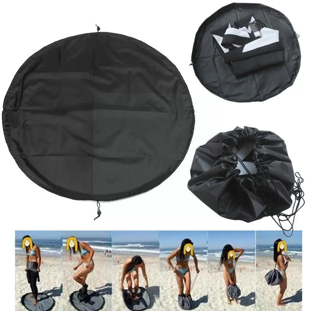 

Waterproof Surfing Diving Suit Change Bag Mat Wetsuit Black Beach Pack Carry Pouch Sports Water Bag Swimming Accessories F9e7