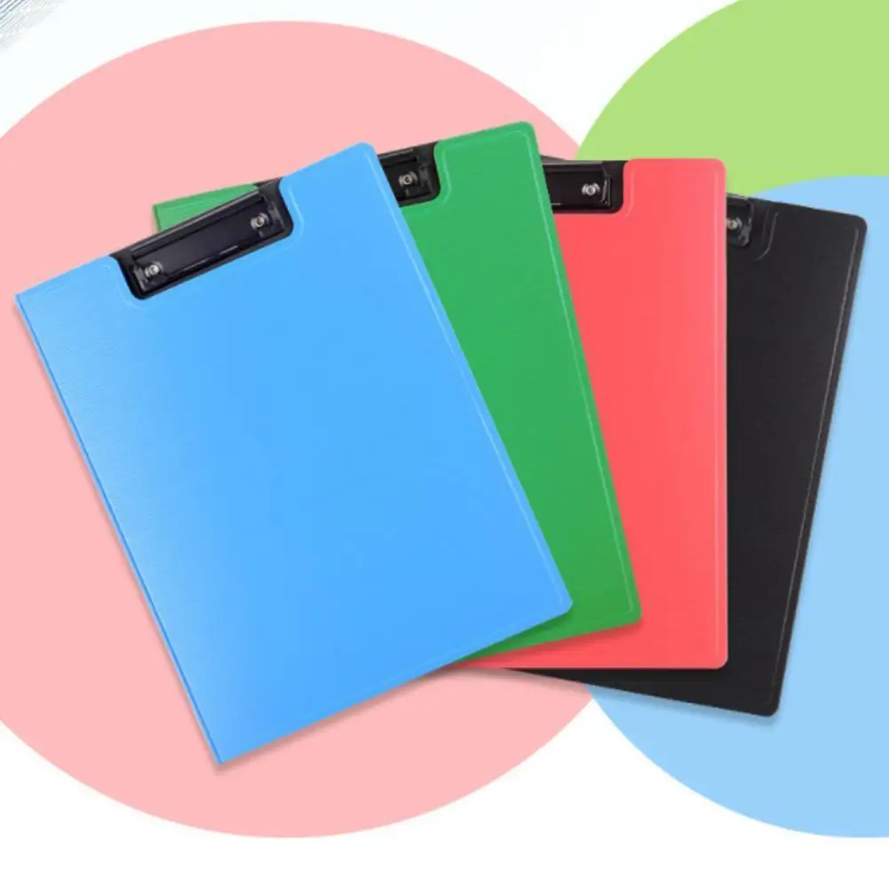 

A4 Office Folder Multifunctional Color Plywood Hard Shell For Data Book Test Paper Folder
