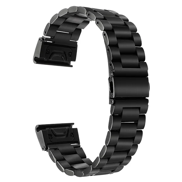 26 22 20 mm Quick Release Easy Fit Stainless steel Watch Wrist band Strap for Garmin Fenix 5X 5 5s 3 3HR S60 D2 Mk1 Smart watch