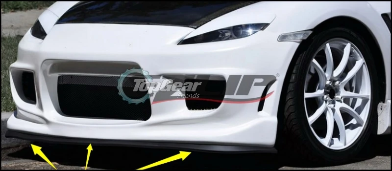 Для Mazda RX-8 RX8 RX 8 2003 ~ 2012 передний бампер губы/передний спойлер дефлектор для
