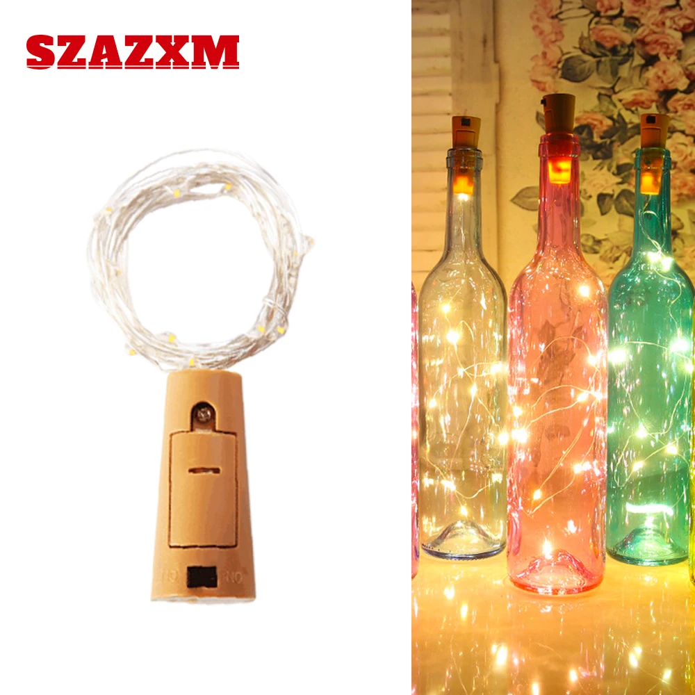 

SZAZXM Beer Stopper String Low Voltage DC Warm White Light Colored LED Decorative Light Holiday Lighting Gift Light Atmosphere