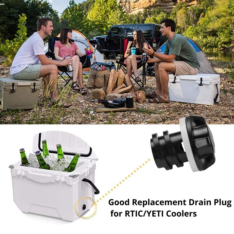 

Cooler Drain Plug Insulation Refrigerator Silicone Plug Cooler Leak-Proof Accessories