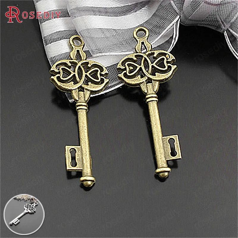 Аксессуары для ювелирных изделий, аксессуары для рукоделия, 20 шт., 45x6 мм, оптовая продажа