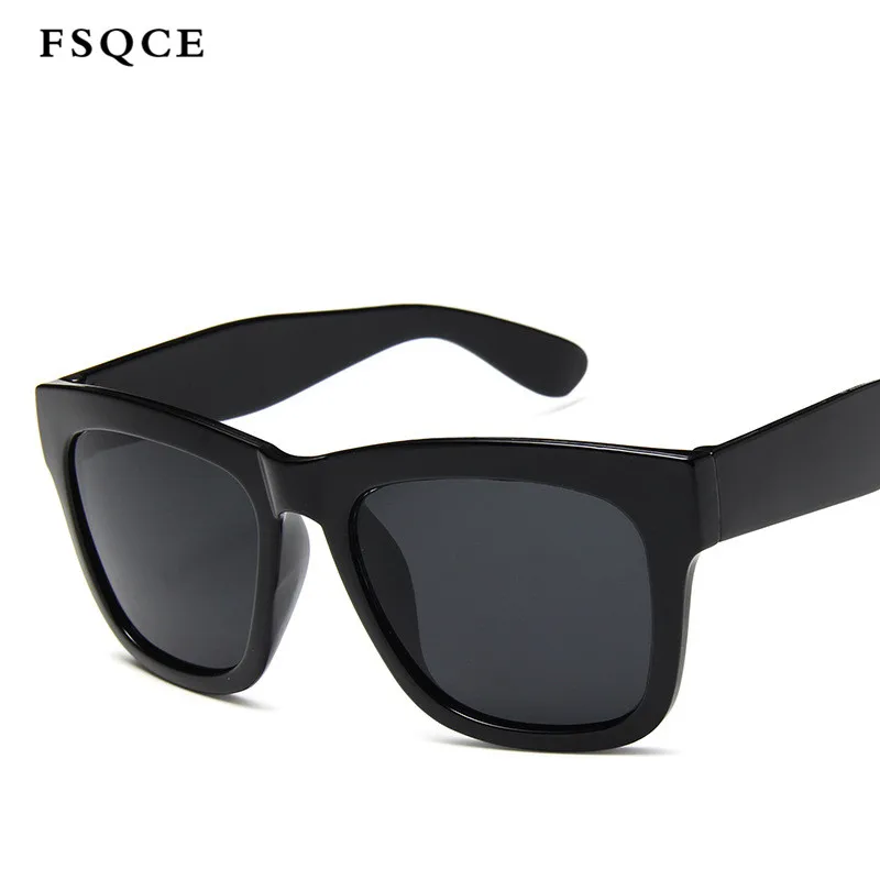 Очки солнцезащитные FSQCE женские в винтажном стиле кошачий глаз с зеркальными