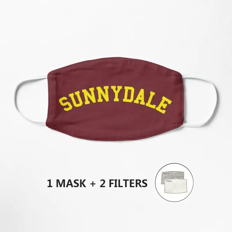 

Маска Sunnydale для старшей школы, маска-Баффи, смешная Пылезащитная маска для лица из искусственной ткани