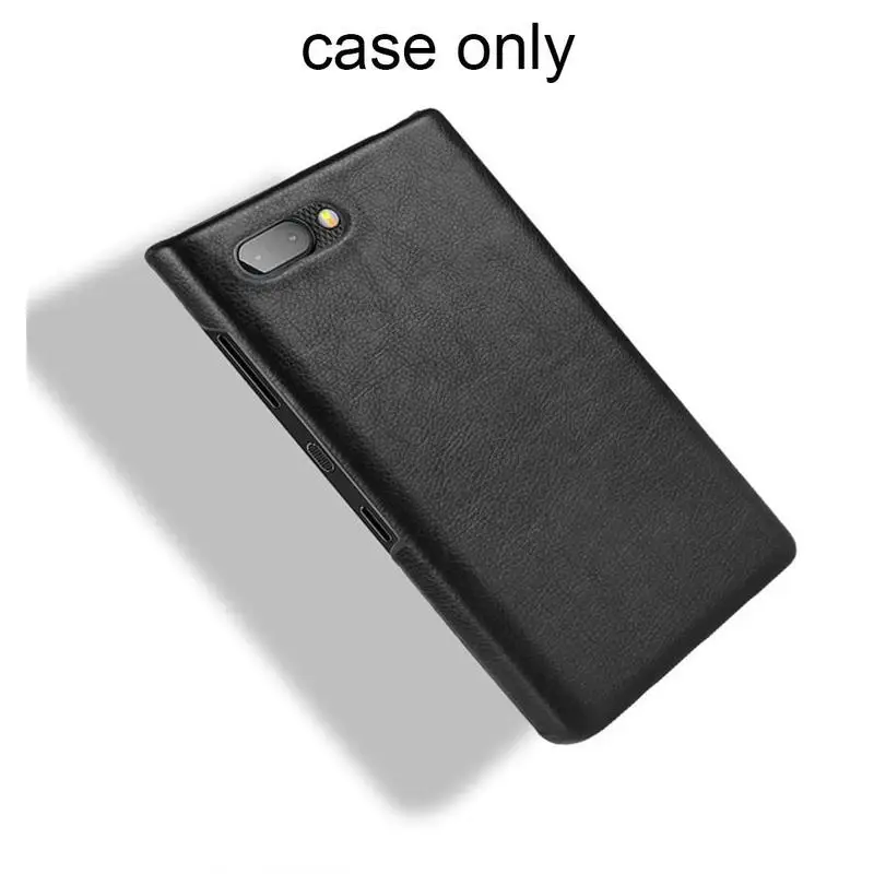 

Vintage Leather Case For Blackberry key2 Q20 Q30 KEYone Lychee Shockproof Hard dtek70 Leather Protective PU Back Cover Patt K9C4