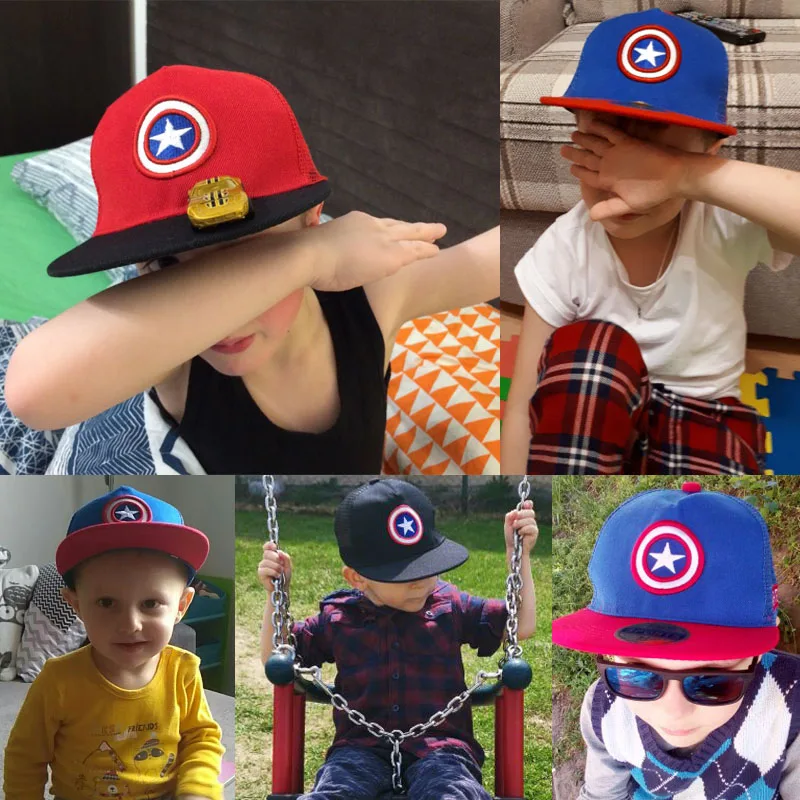 ALLKPOPER/Летняя детская бейсбольная кепка для мальчиков и девочек с рисунком