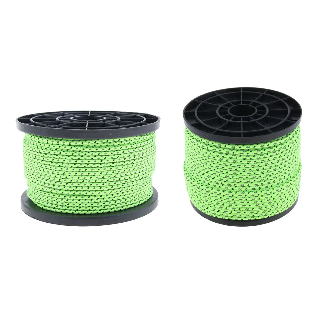 Многофункциональный 50 метров солнцезащитный тент навес светоотражающий Guyline