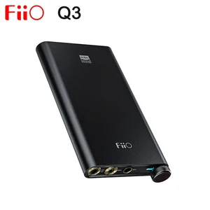 fiio q3 ak4462 chip thx balanced headphone amplifier usb dac amp xmos xuf208 pcm768k dsd512 decoding for mobile phone pc android free global shipping