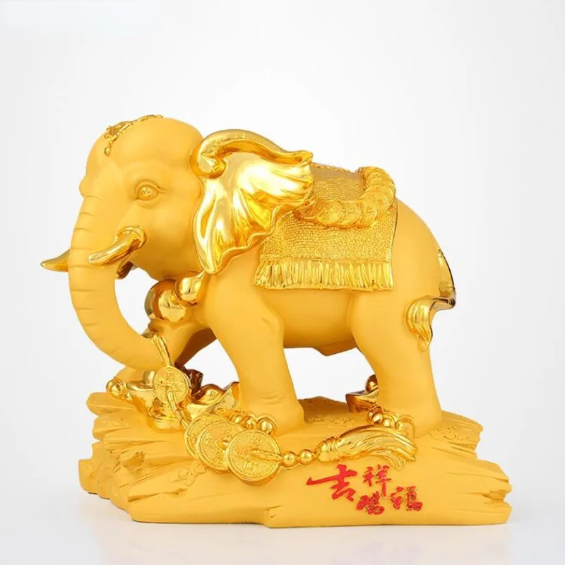 

Home Crafts Accessories Elephant Shape Resin Decoration Creativity Household Office Desktop Ornament animal Figurines
