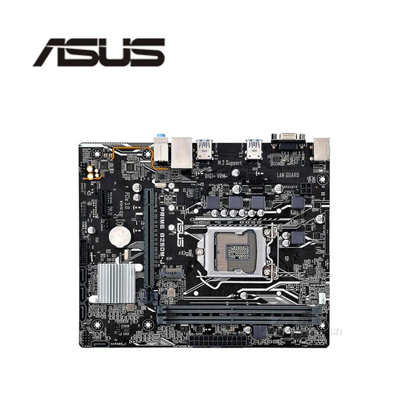 Для Asus PRIME оригинальная б/у настольная Материнская плата Intel B250 B250M DDR4 LGA 1151 i7/i5/i3
