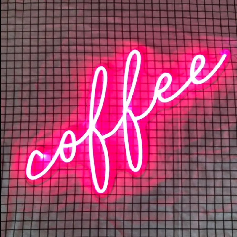 

Coffee neon sign custom neon lights signs for room wall decoration wedding gaming room decor