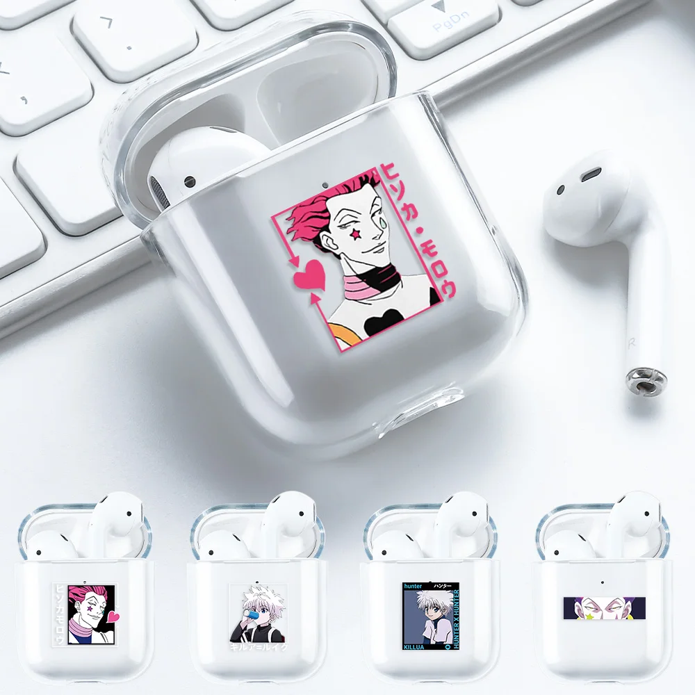 

Hunter X Hunter HXH Anime Cover For Airpods Pro Case Bluetooth Earphone Bumper For Apple Air Pods 1 2 Clear Transparent Fundas