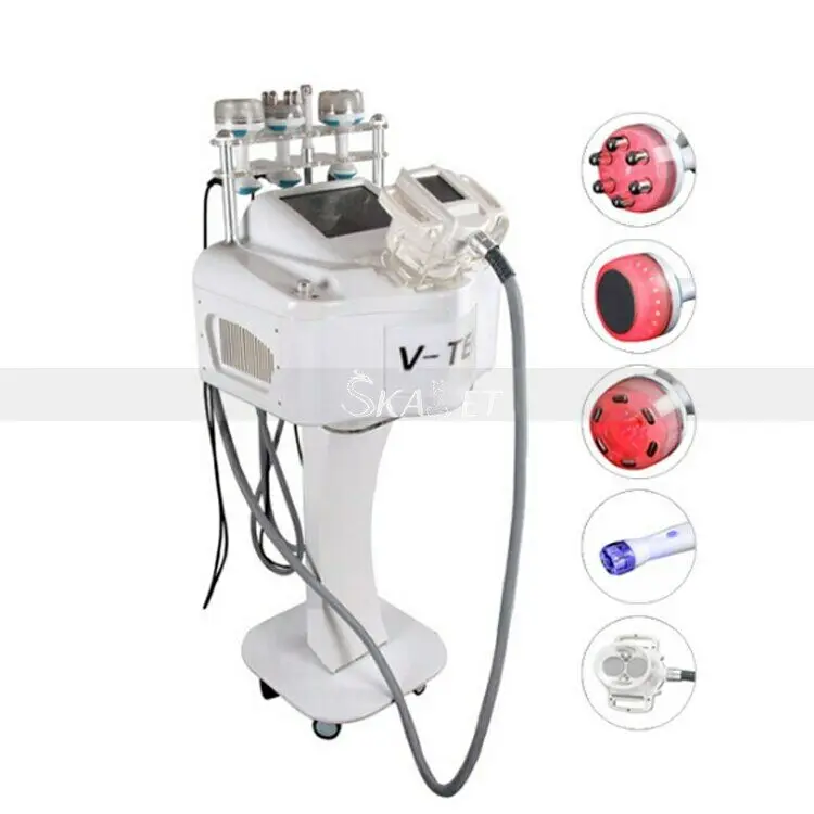 

CE Approved 40K Vacuum Radio Frequency Fat Burning Roller Weight Loss Body Massage Equipment with 5 Treatment Probes