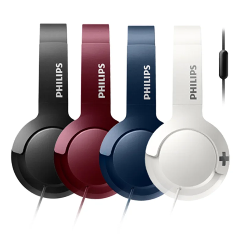 Оригинальные Проводные Наушники Philips SHL3075 с микрофоном головная повязка наушники