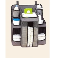 baby crib storage bag bedside box rack diaper hanging multifunctional care sorting case