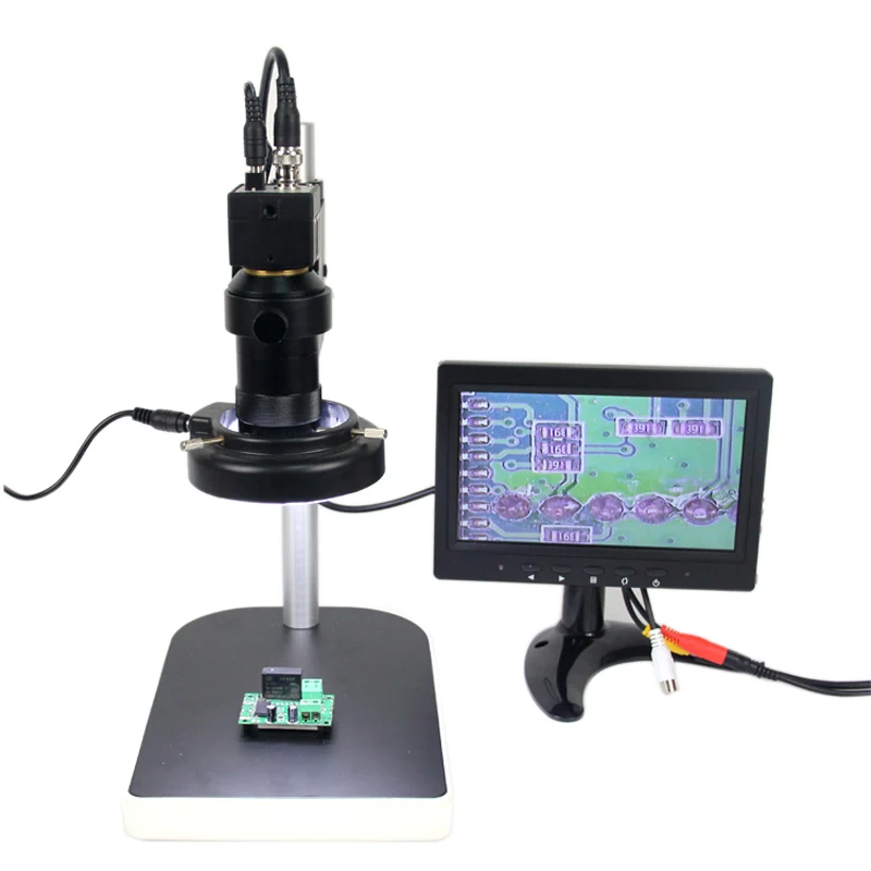 

LY KE-10 Mini Microscope kit for BGA rework repairing reworking chipset motherboard repair with 8 inch monitor