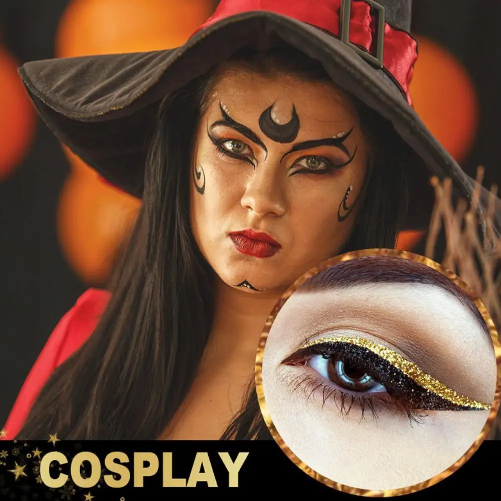 

Reusable Eyeliner And Eyelash Stickers False Eyelashe Set Lasting Makeup False Sticker Reusable Lashes Eyeliner Waterproof B9E5