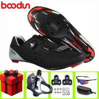 2021boodun sapatilha ciclismo road cycling shoes carbon fiber sneakers professional equipment self locking ride bicicleta