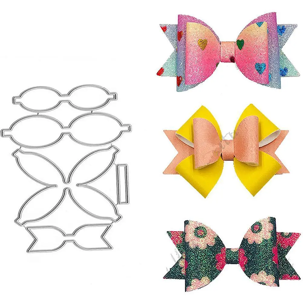 

Картонная форма «сделай сам» в виде банта, рельефная фотоформа для рукоделия, шаблон для тиснения, Новый инструмент