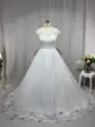 Реальное фото MYYBLE, богемное современное свадебное платье с открытой спиной и рукавами-крылышками, модель 2022 размера плюс, изготовленное на заказ свадебное платье