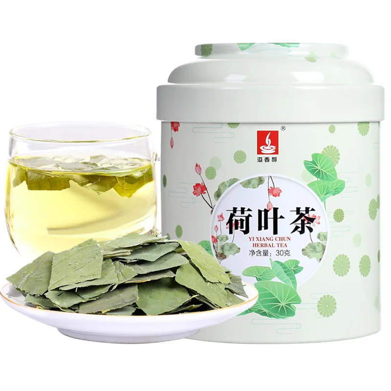 Травяной чай с листьями лотоса натуральный сухой листовой Лотос