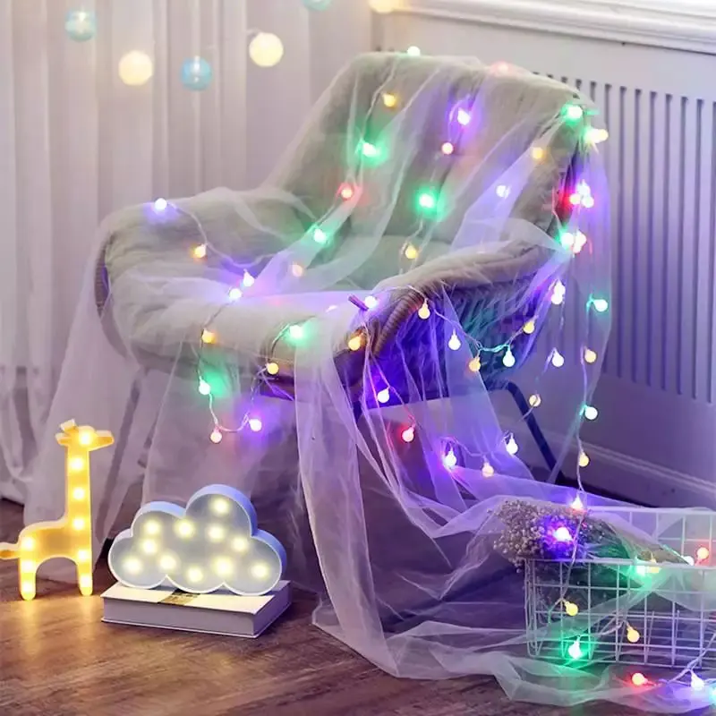 

10/20/30/40/50 LED Fairy String Star Light Lamp Battery Operated Wedding Xmas Party Outdoor Indoor Decor JS23