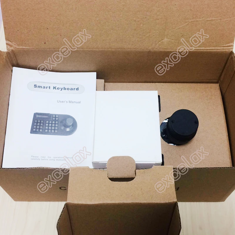 3D оси Джойстик контроллер клавиатура для систем видеонаблюдения безопасности PTZ