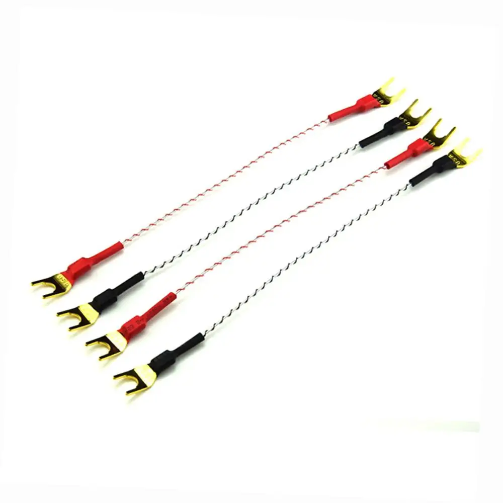 

Hifi Nordost Odin Valhalla Top-rated 7N copper + pure Silver DIY Speaker Terminal Jumper Cables