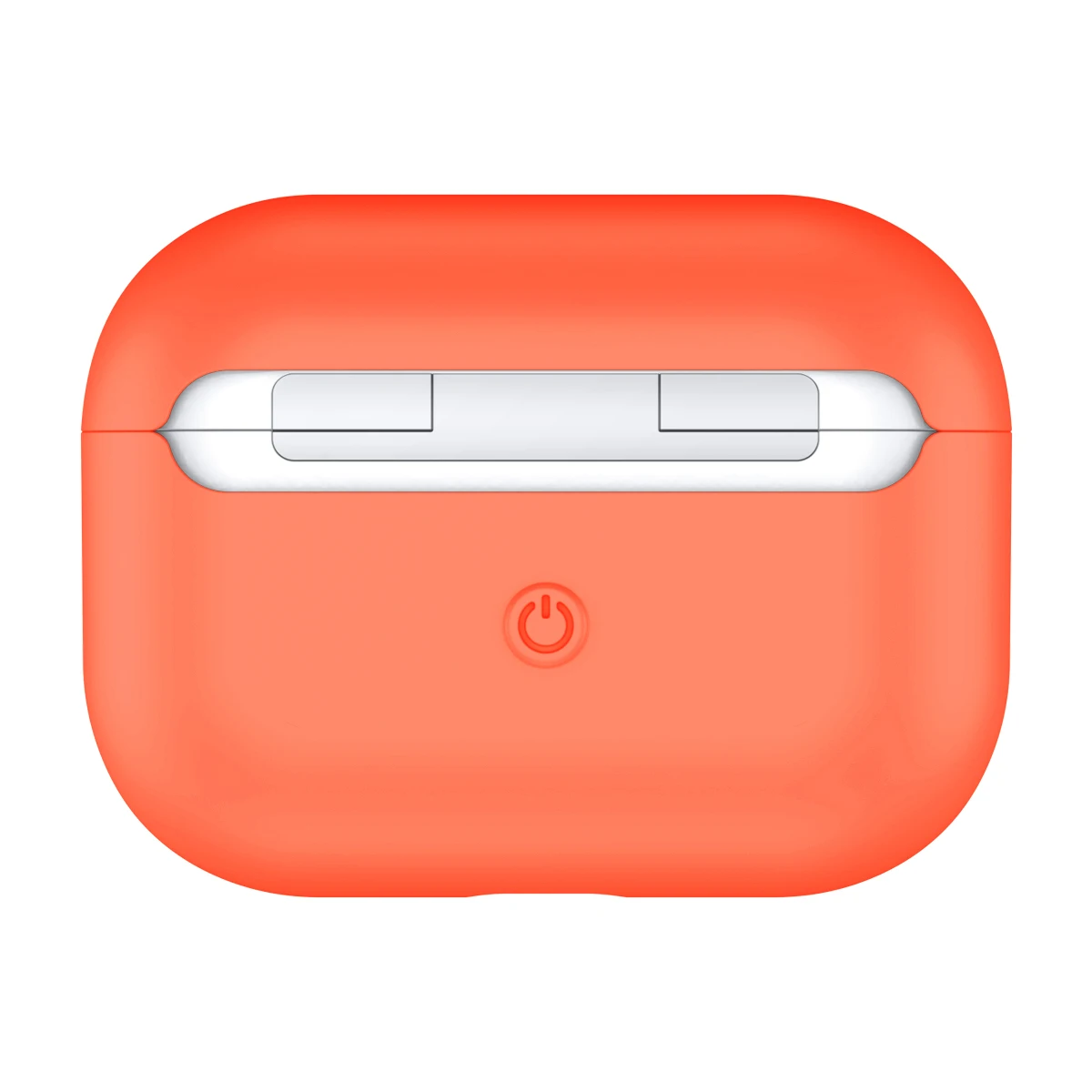 10-peach Ультра-тонкий Разделение силиконовый чехол для AirPods Pro защитный кожного покрова - Цвет: 10-peach