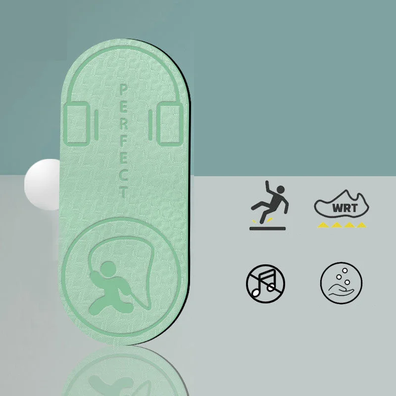 

Jump Rope Mat 140cm*60cm*6mmTPE Yoga Mat Skipping Floor Workouts Non Slip Mat Thick Perfect Prevent noise indoor sports Mat