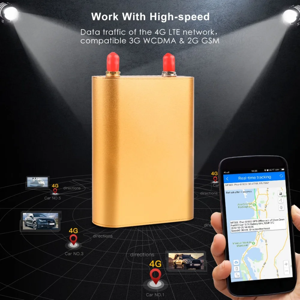 4G Автомобильный gps трекер FDD LTE TDD LTE 3g UTMS автомобильный трекер 2G GSM локатор 12-36 в отчет о пробеге отслеживание в реальном времени 4G gps локатор