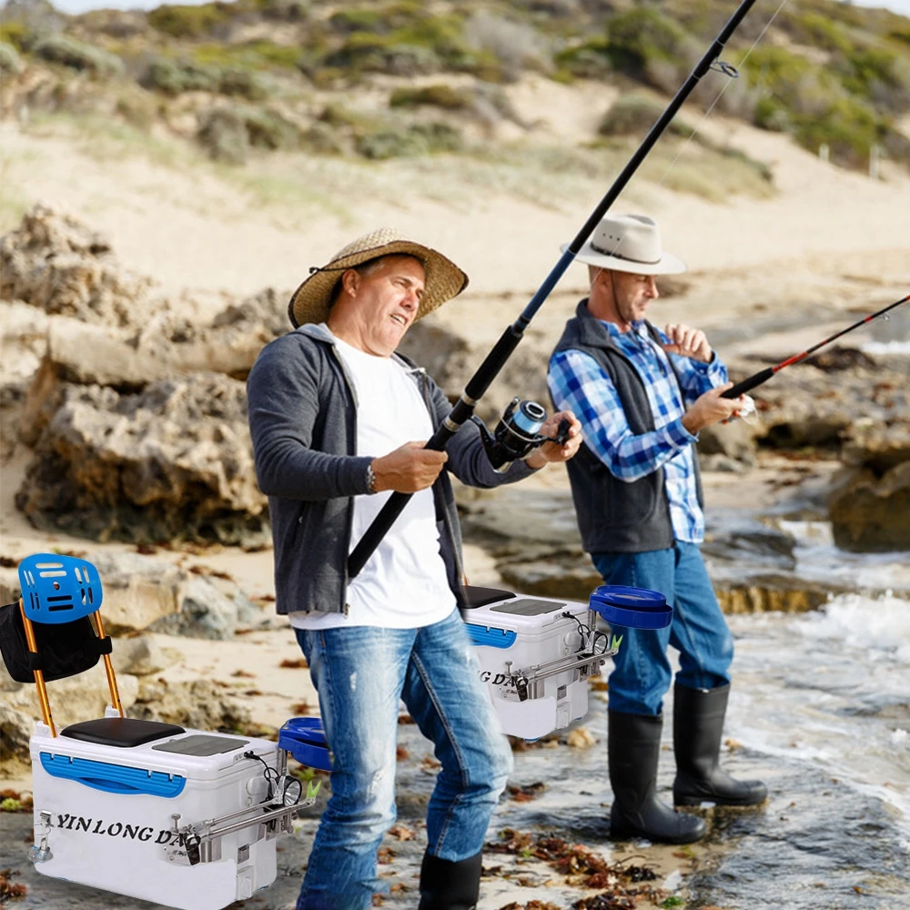 Новая многофункциональная портативная рыболовная коробка рыболовных снастей