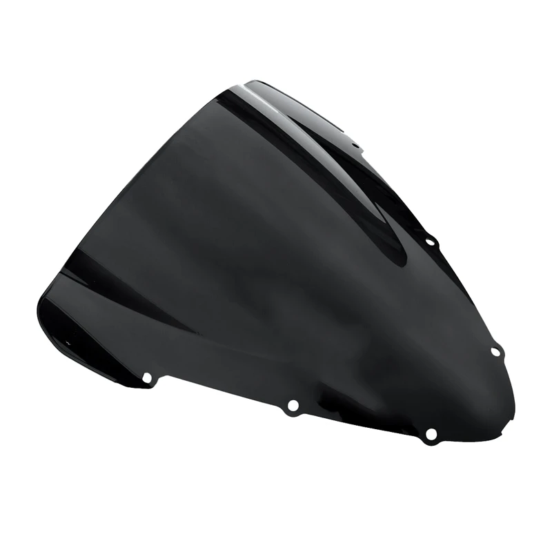 

Black Double Bubble Windshield Windsn for Honda CBR 600 F4I 2001-2008 2002 03 04 05 06 07 Motorcycle Accessories