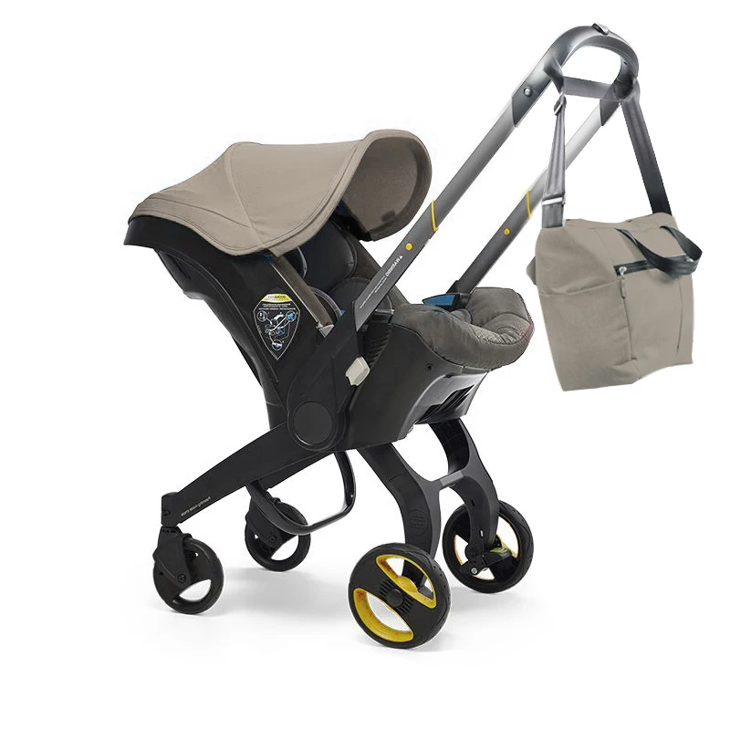 

Baby Stroller 4 In1 Car Seat 0-2 Years Old Newborn Carriage Portable Pushchair Cart