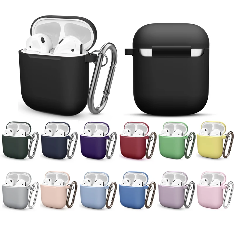 

Мягкий силиконовый чехол Mini для Apple Airpods 2th, противоударный чехол для Apple AirPods 1 2, чехол для наушников s Для Air Pods, защитный чехол