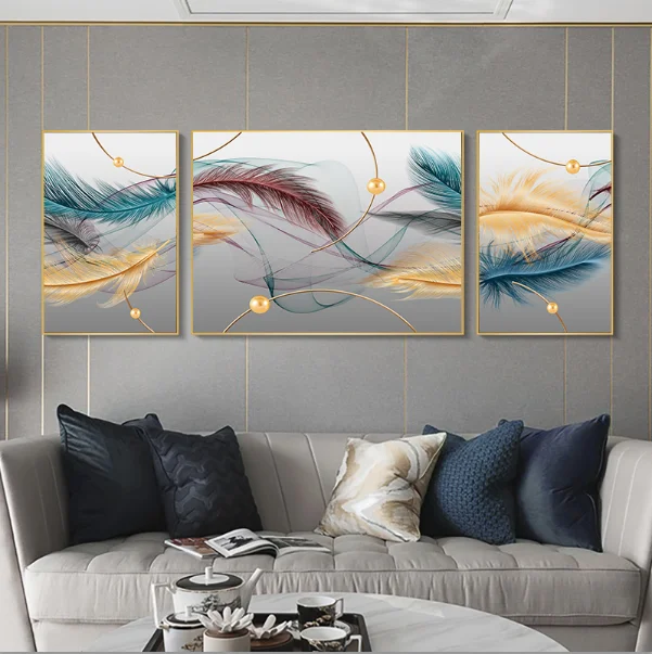 Современная Минималистичная роспись на холсте современное художественное