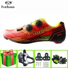 Кроссовки Tiebao мужские из углеродного волокна, дышащие, самоблокирующиеся, для дорожного велосипеда, суперзвезда