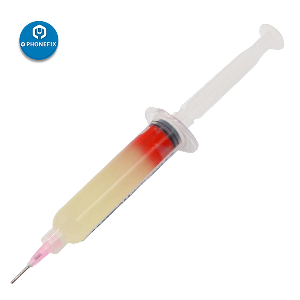 10cc OEM RMA-223 BGA Оловянная паста паяльный флюс шприц с игольчатым наконечником жидкий