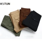 Брюки-карго мужские, армейские брюки в стиле милитари, 100% хлопок, 4 цвета, много карманов, гибкие повседневные штаны, комбинезон, размера плюс 38